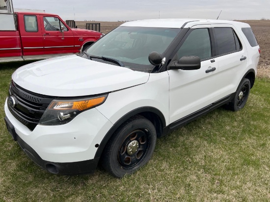 4253 2014 Ford Explorer police interceptor from Polk County PD