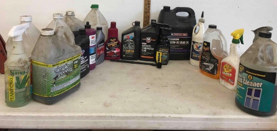 home and car cleaning supplies