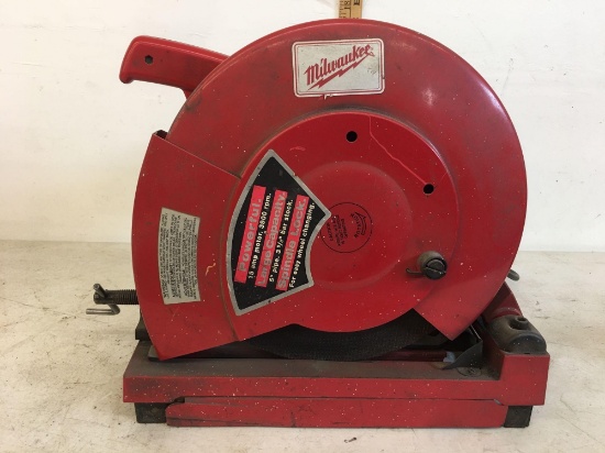 Milwaukee Heavy duty 14? Abrasive cut-off machine