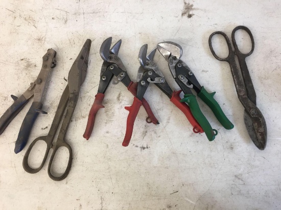 18 gage steel and metal snips