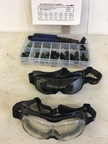 electronic terminals and goggles