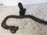 Floor Jack and Chain 8? feet long