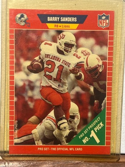 1989 Pro Set Barry Sanders Rookie