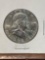 1963 Franklin Silver 1/2 dollar UNC