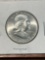 1960 Franklin Silver 1/2 dollar UNC
