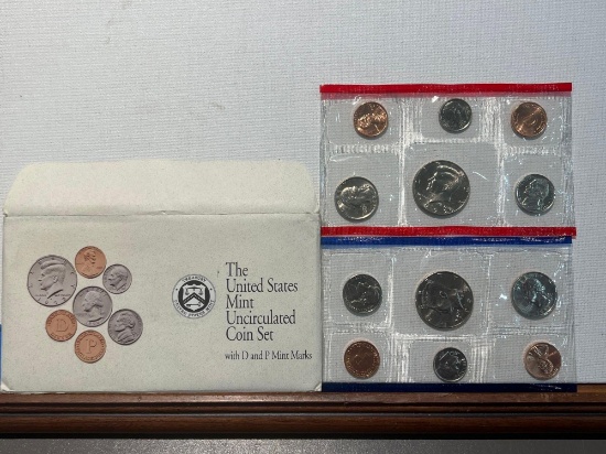 1992 P and D Unc Coin Sets