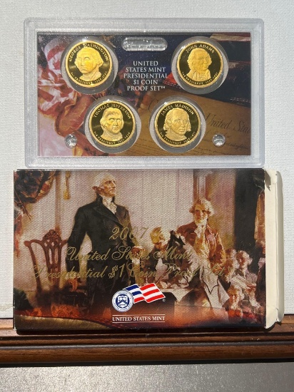 2007 Presidential 1 dollar proof set