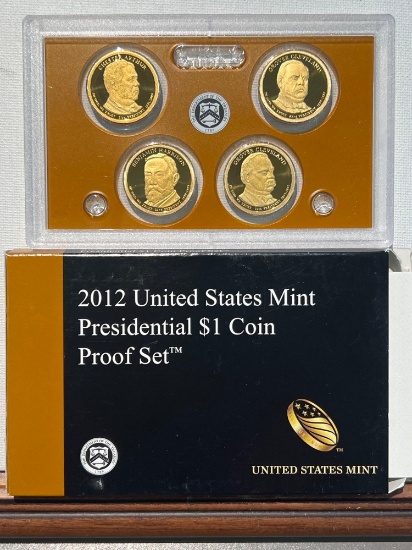 2012 Presidential 1 dollar proof set