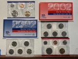 2002 P and D UNC coin sets