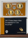 2012 Presidential 1 dollar proof set
