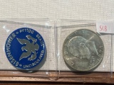 1971 Eisenhower Silver Dollar UNC