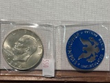 1974 Eisenhower Silver Dollar UNC