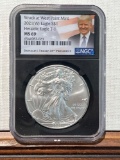 2021W 1 dollar Silver Eagle Heraldic Eagle T-1 West Point NGC MS69