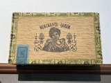 Merchants Queen Cigar Box excellent condition