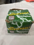 Remington 22 Thunderbolt 500 round box appears to be full