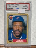 1987 Topps Traded Andre Dawson PSA 10