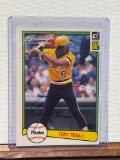 1982 Donruss Recollection Collection Tony Pena Autographed card 37/61