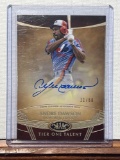 2019 Topps Andre Dawson Tier One Talent Autographed Card 11/60