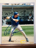 Ron Coomer Autographed photo 8x10 Obtained through Twin Cities Sports Collectors Club events