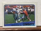 1988 Topps Herschel Walker Autographed Card Obtained by seller through mail