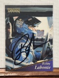 1994 Traks Bobby Labonte Autographed Card Obtained by seller through mail