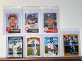 Baseball cards including Keyshawn, Rivera, Heyward, Ortiz, Contreras, Hosmer. Scherzer