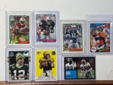 1956-2015 Topps 60 Football cards stars including Tom Brady, Manning, Smith, Farve, Rodgers,