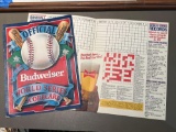2 1985 Offical World Series Scorecard