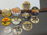 Iowa Hawkeyes Bowl Pins 1982-2016
