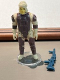 1980 Star Wars Dengar with weapon and display stand