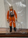 1977 Star Wars X-Wing Fighter Pilot Action Figure Includes display stand