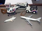 Buddy L NASA toys plus Lint Boeing Air Plane