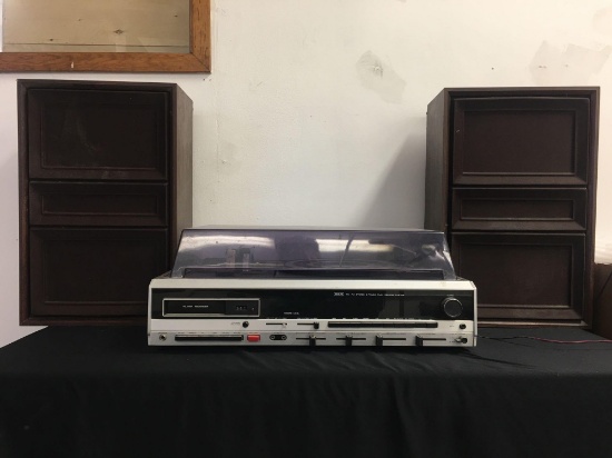 Sears Am-Fm stereo 8 track play-record system