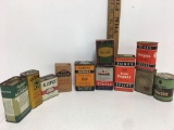 vintage unopened box of drill seed Cedar Rapids and tons spices