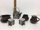 Folkstone Genuine stone ware teapot and mug?s