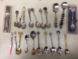 Vintage Collectible Spoon Various States