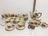 Collection Assorted Franciscan Apple Pattern Dishware - Most Made in USA