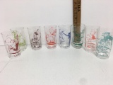 Vintage Shmoo Tumbler?s each different characters 1949