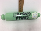 Kardov Flour green glass roller
