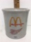 McDonalds Red Wing Stoneware Crock 1992 6? tall by 6