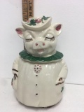 Vintage Smiley Winnie Pig Cookie Jar Shawnee USA Rare ~