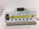 Vintage Weksler Old Porcelain Oven Thermometer