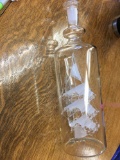 Mayflower Glass Sculptures Glass Ship In A Bottle