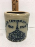 Maple City Pottery, San Paul?s Lutheran Church, 1859-2009 , Lucerne Iowa, 5-1/2? tall