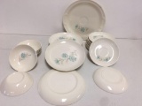 vintage china dishes plates and bowls each 8