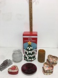 Loblolly Holiday luminaries, candle and more