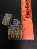 Vintage Sterling Peruvian cigarette lighter