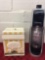 Sodastream Source Home Soda Maker Pop Sparkling Water Black Machine and ceramic popcorn container