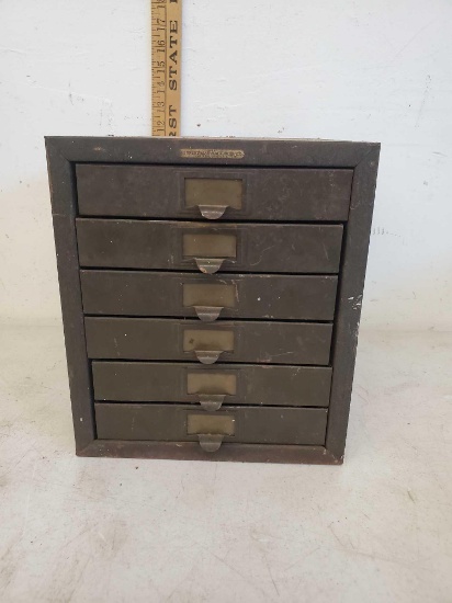 Kennedy Manufacturing co. 6 Drawer Cabinet