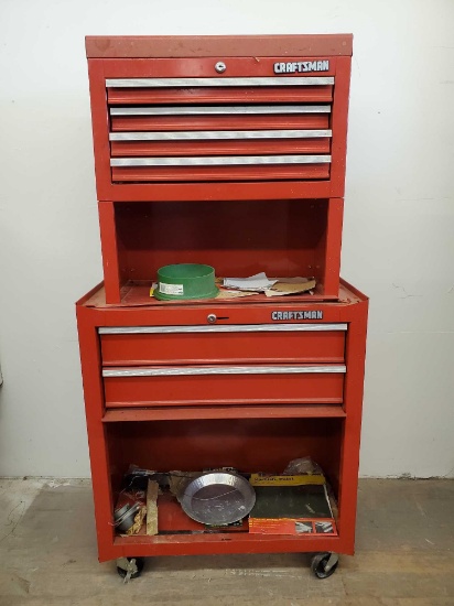 Craftsman Rolling Toolbox Chest Red